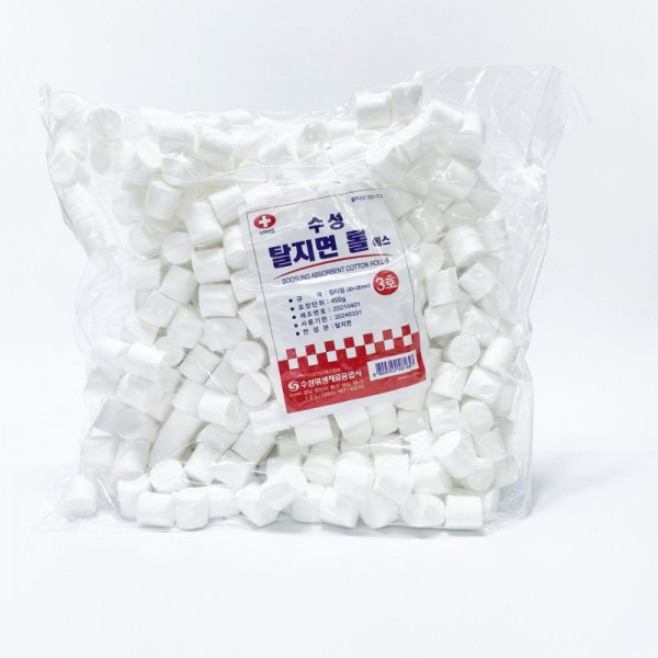 수성 필터형 코튼볼 3호 450g
