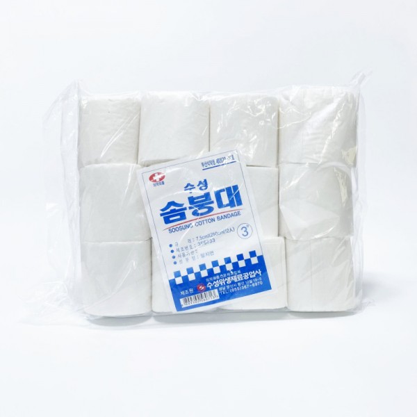 수성 솜붕대 3인치