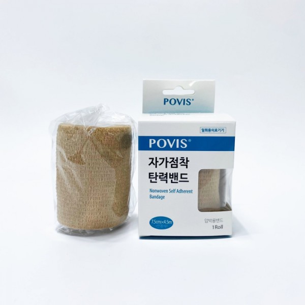 (낱개)수성 자가점착 탄력밴드 3인치 코반