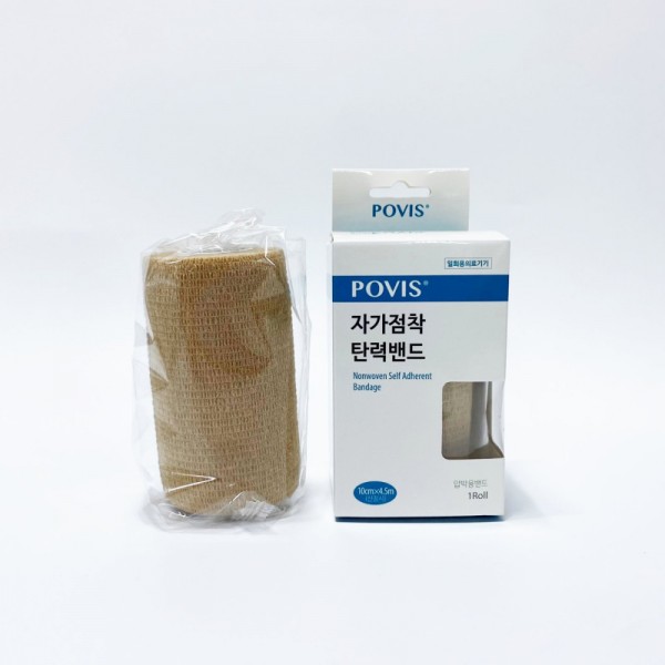 (낱개)수성 자가점착 탄력밴드 4인치 코반
